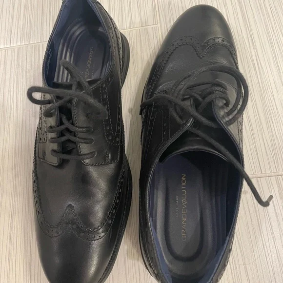 Size 12 Cole Haans GRANDEVOLUTION only worn once Cole Haan Shoes Mens 12 M Black GrandEvolution Shortwing  main image 2